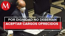Ex gobernadores del PRI no deberían aceptar 