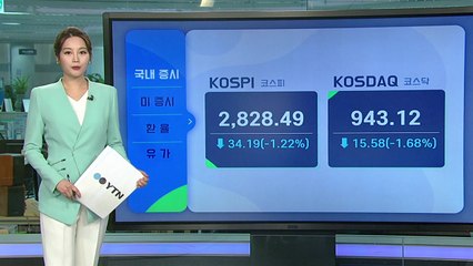 [오늘의 경제지표] 美 FOMC 경계감...국내외 증시 '후퇴' / YTN