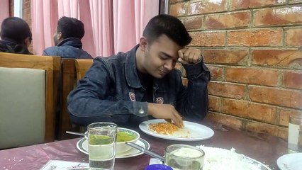 Spicy shutki eating challenge accepted!!!!