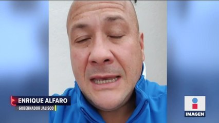 Gobernador de Jalisco da positivo a Covid-19