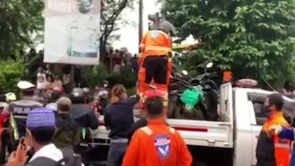 Kecelakaan Truk Tronton Tabrak Belasan Pengendara di Balikpapan