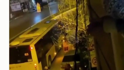 Otobüs şoförünü hastanelik ettiler