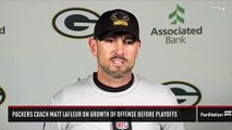 Packers Coach Matt LaFleur on Growth of Offense Before Playoffs