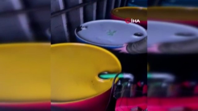 Gaziantep'te bin 800 litre kaçak akaryakıt ele geçirildi