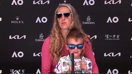 Open d'Australie 2022 - Victoria Azarenka : "I always feel privileged to have my son with me at tournaments"