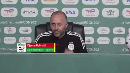 Belmadi : "on n'a pas été à la hauteur de la compétition"