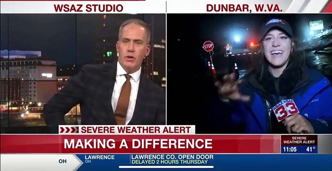 Etats-Unis: Une journaliste de la chaîne WSAZ-TV se fait percuter en plein direct par une voiture alors qu’elle faisait un duplex en Pennsylvanie - VIDEO