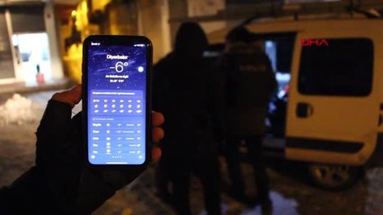 EKSİ 6 DERECEDE UYUŞTURUCU İLE MÜCADELE; 1200 POLİS GÖREV YAPTI