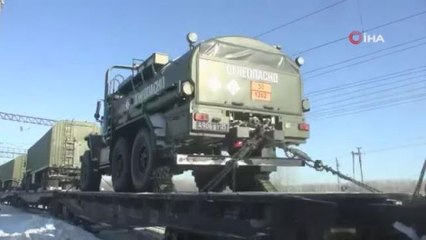 Download Video: Son dakika haber! Rusya askeri tatbikat için Belarus'a S-400 hava savunma sistemleri gönderdi