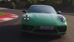 Porsche 911 Carrera GTS Coupe in Python Green Driving Video