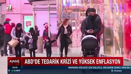 A Haber krizden etkilenmedi! ABD'deki enflasyonu gördü