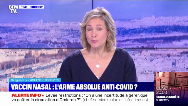 Vaccin nasal: l'arme absolue anti-covid ? BFMTV répond à vos questions