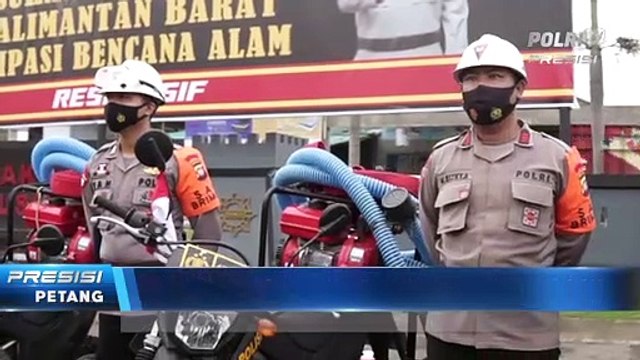 Kapolda Kalbar Pimpin Apel Gelar Pasukan Power On Hand, Kesiapsiagaan Antisipasi Bencana Alam