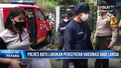 Vaksinasi Door to Door Polres Batu