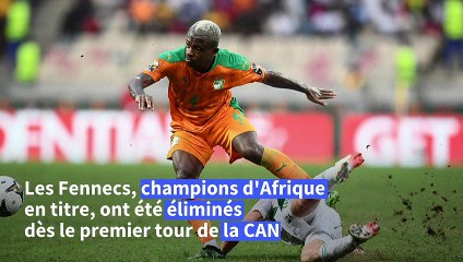 CAN: élimination de l'Algérie, championne en titre d'Afrique