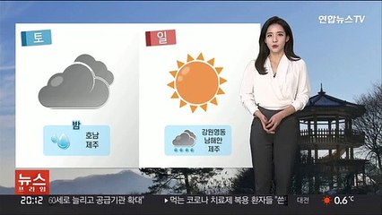 [날씨] 당분간 심한 추위 없어…주말 서쪽 공기질 나쁨