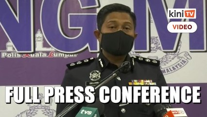 #TangkapAzamBaki rally - PDRM press conference in full