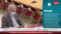 Concentration des médias : Vincent Bolloré devant la commission d'enquête - Les matins du Sénat (21/01/2022)