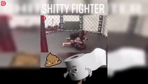 MMA : un combattant MMA a un petit accident pendant un combat !