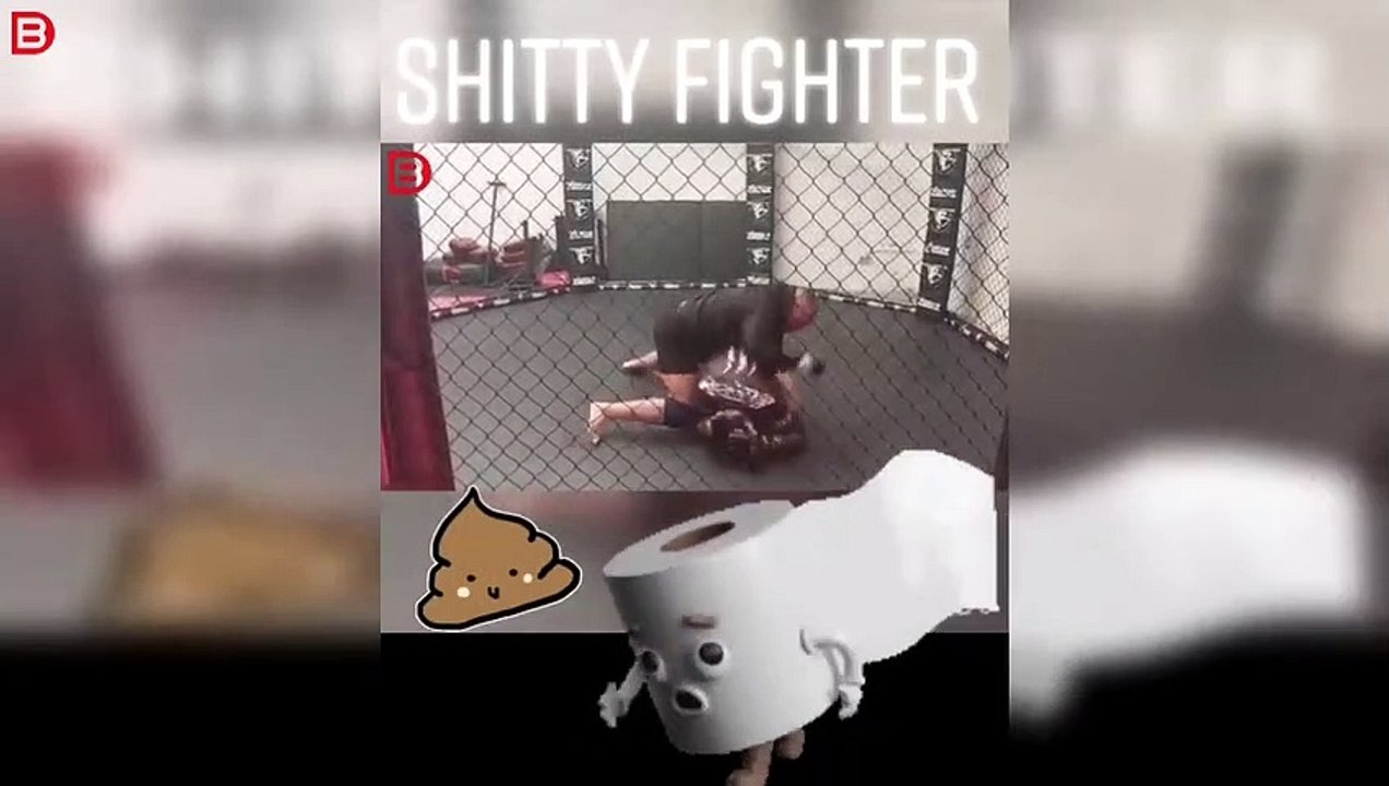 MMA : un combattant MMA a un petit accident pendant un combat !