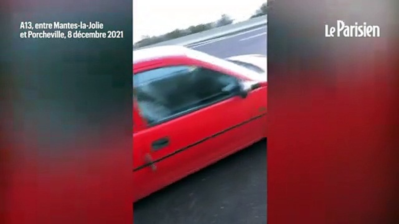 Elle frôle la catastrophe sur l’A13, après son passage chez le garagiste