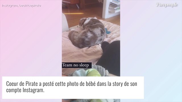 Coeur de Pirate maman : tendre photo de bébé à la maison avec son amoureux, mais des nuits difficiles...