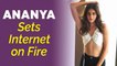 Ananya Panday kickstarts 'Gehraiyaan' promotions in style