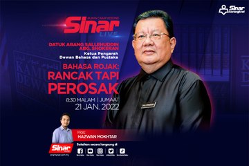 [LIVE] Bahasa rojak: Rancak tapi perosak