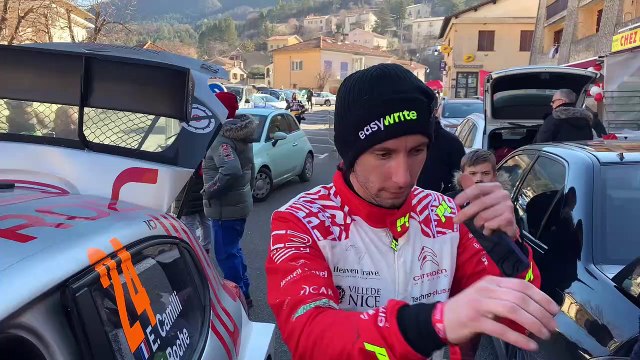 Abandon d’Éric Camilli - Rallye Monte-Carlo 2022