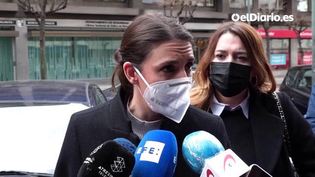Irene Montero apuesta por el diálogo y la diplomacia en Ucrania