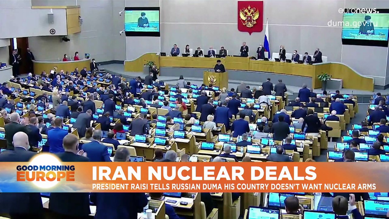 Iran isn't seeking nuclear weapons, president tells Russian Duma