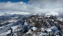 Lebanon transformed into winter wonderland amid winter storm