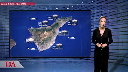 La previsión del tiempo en Canarias para el 24 de enero