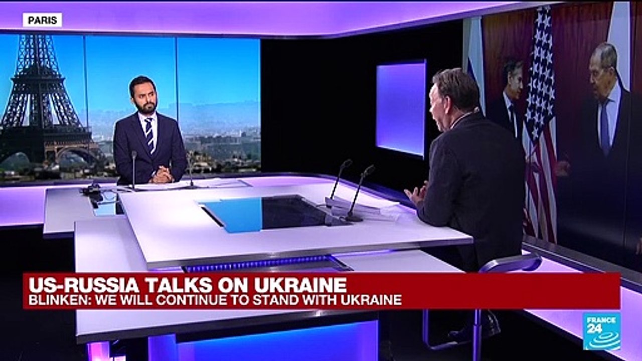 Ukraine border tensions: Blinken says talks with Lavrov 'frank and substantive'
