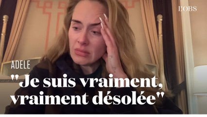 Adele, en larmes, annonce le report de son spectacle à Las Vegas à cause du Covid-19