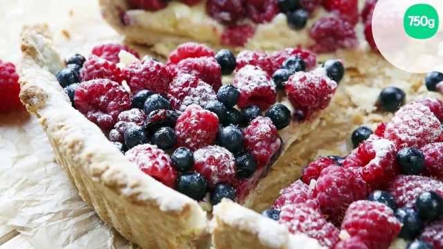 Tarte aux fruits rouges