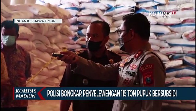 Polisi Bongkar Penyelewengan 115 Ton Pupuk Bersubsidi