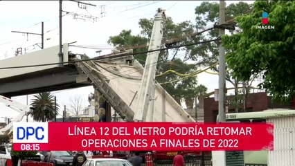 Línea 12 podría retomar operaciones a finales de 2022