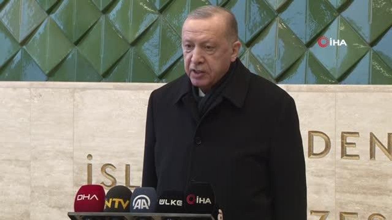 Cumhurbaşkanı Erdoğan: "Rusya ve Ukrayna arasında bir barışın hakim olmasına biz arabulucu olabiliriz."