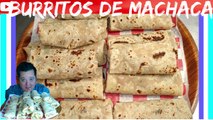 Burritos Norteños de Machaca con Papas para tus antojos