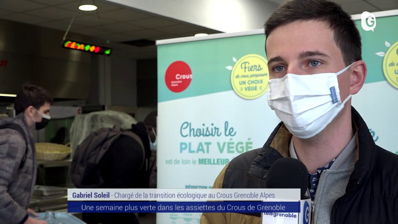 Reportage - Du vert dans les assiettes des étudiants