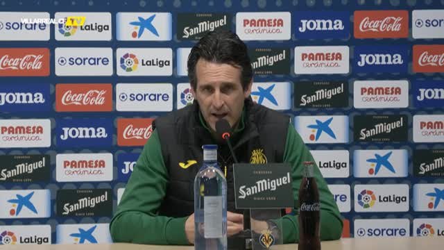 Emery: Es un equipo muy competitivo con un entrenador que trabaja. Sus equipos tienen cara y ojos