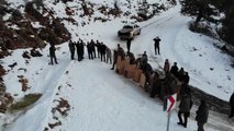Karanlıkdere Kanyonu'na 7 yaban keçisi bırakıldı