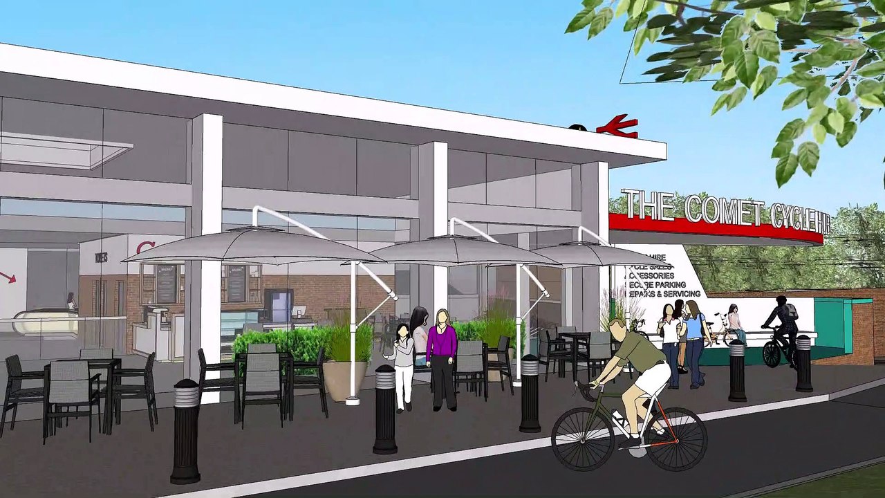 A fly through of the new £50m Liverpool Baltic station will look like