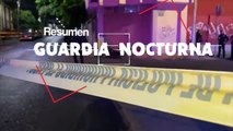 Resumen hechos violentos día jueves :Anoche tres hombres fueron asesinados a balazos en Artesanos