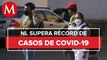 Nuevo León reporta cifra récord de covid con más de 7 mil casos en un día
