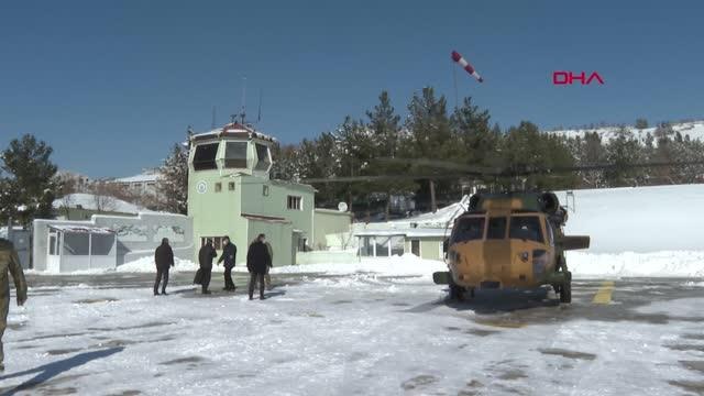 Bakan Akar, Irak sınır hattında