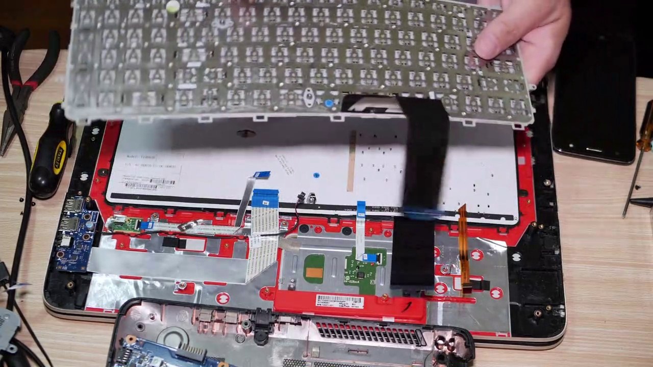 HP ENVY TouchSmart 17 Keyboard Replacement - Full Reassembly (Disassembly In Reverse) - Jody Bruchon