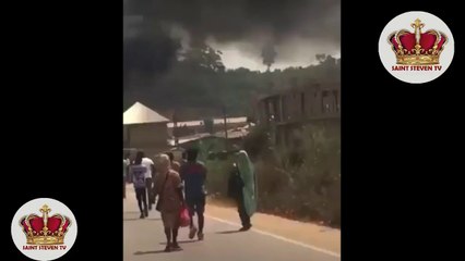Gas tanker truck explosion in Ghana
