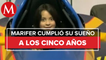 Con solo 5 años de edad Marifer Montes es campeona nacional de Go Karts